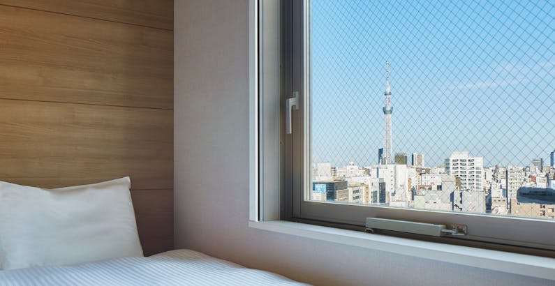 三井ガーデンホテル上野 室数限定 お部屋から東京スカイツリー 素泊まりプラン モデレートクイーン スカイツリービュー 喫煙 一休 Com