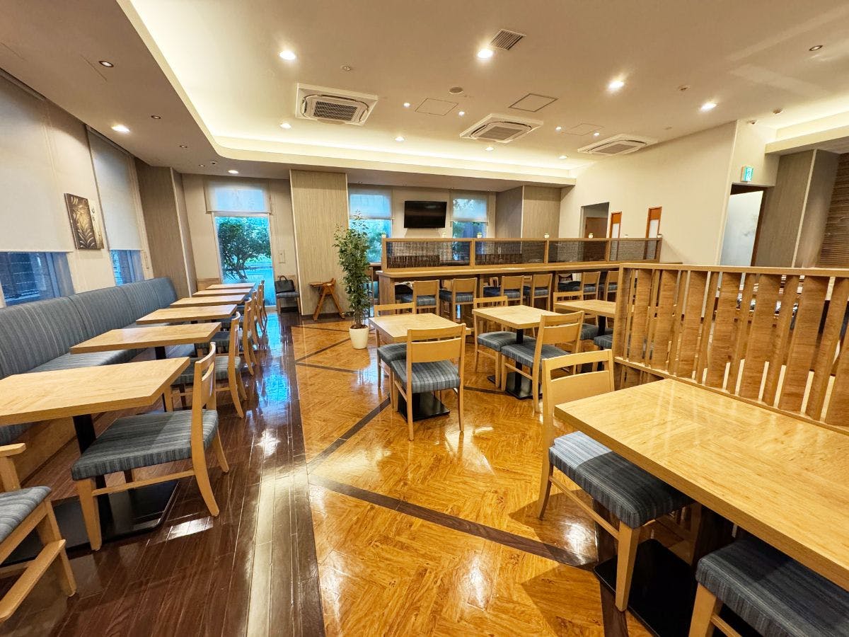 朝食会場 レストラン「花茶屋」