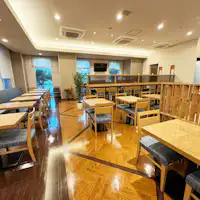 朝食会場 レストラン「花茶屋」