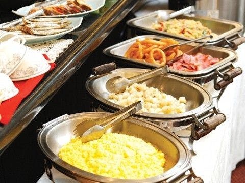 バイキング朝食