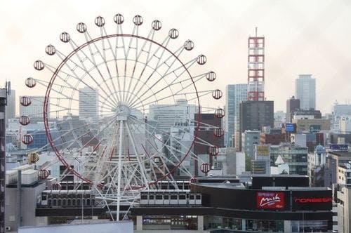 從房間可看到的摩天輪『NORIA』