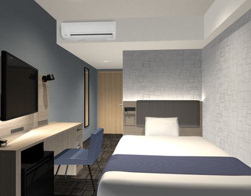 改装後の客室のイメージ画像です。