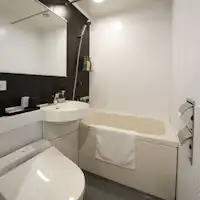 ツインルームのバスルーム