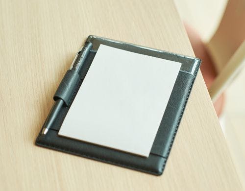 メモ帳(客室備品)