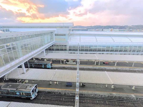 【素泊まり|八戸駅側客室確約】鉄道ファン必見!青い森鉄道を望む特別なひととき