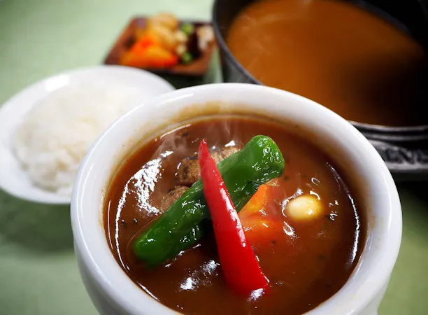 【朝食】スープカレー