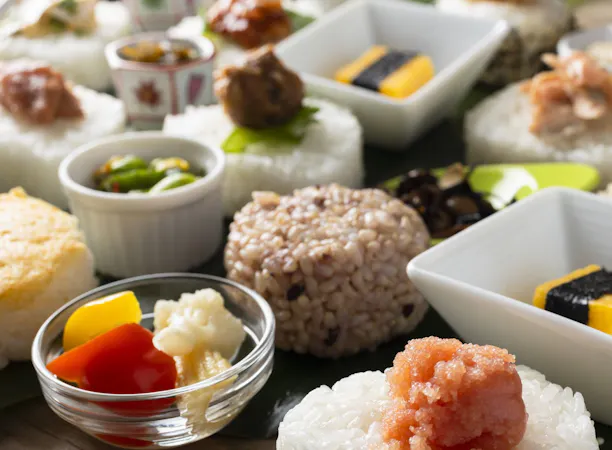 【朝食ビュッフェ】おにぎり