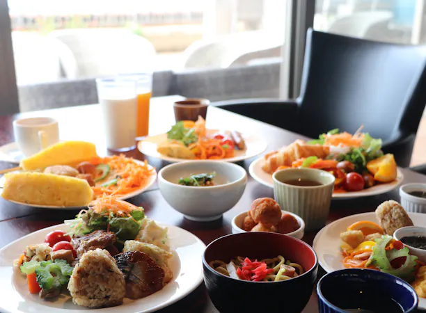 朝食ビュッフェ