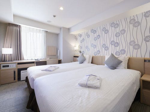 ツインはバス・トイレ・洗面台がセパレート