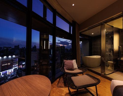 プレミアムツインルームバスルーム