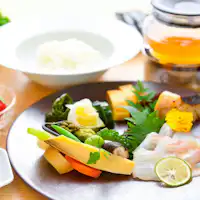 ตัวอย่างชุดเมนูอาหารเช้าแบบญี่ปุ่น