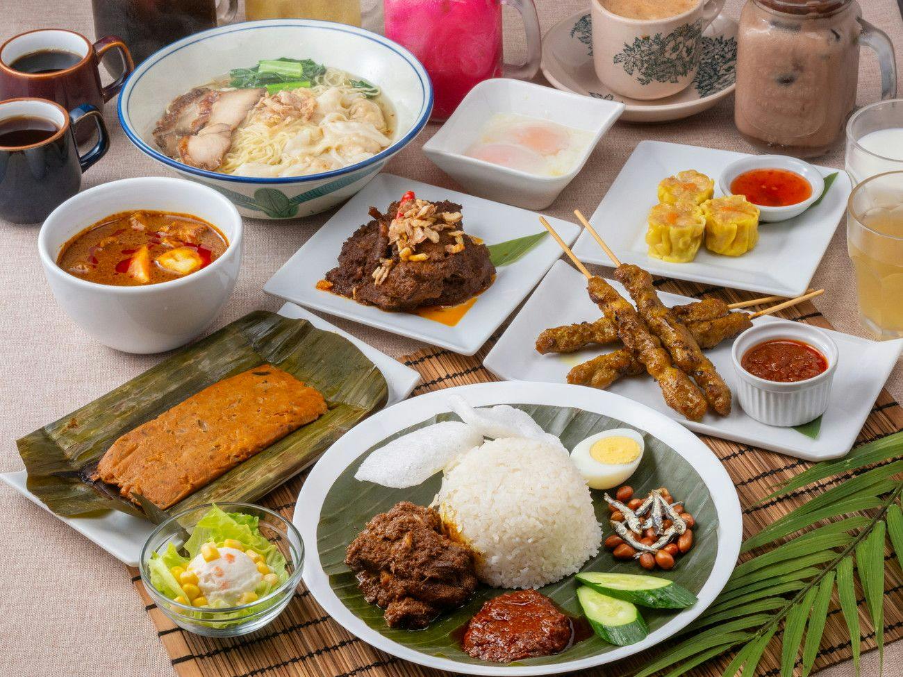 【朝食付】本場マレーシアの味！選べる4種類プレート