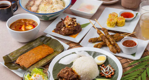 【朝食付】本場マレーシアの味!選べる4種類プレート