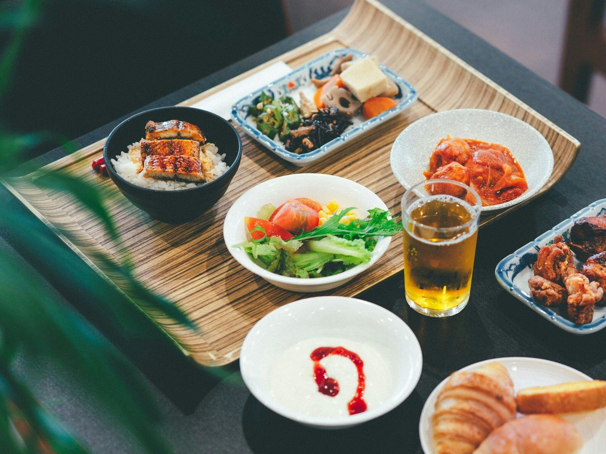 ตัวอย่างบุฟเฟ่ต์อาหารเช้า