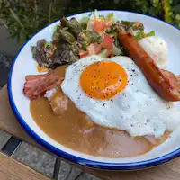 【อาหารเช้า】จานรวมเกรวี่