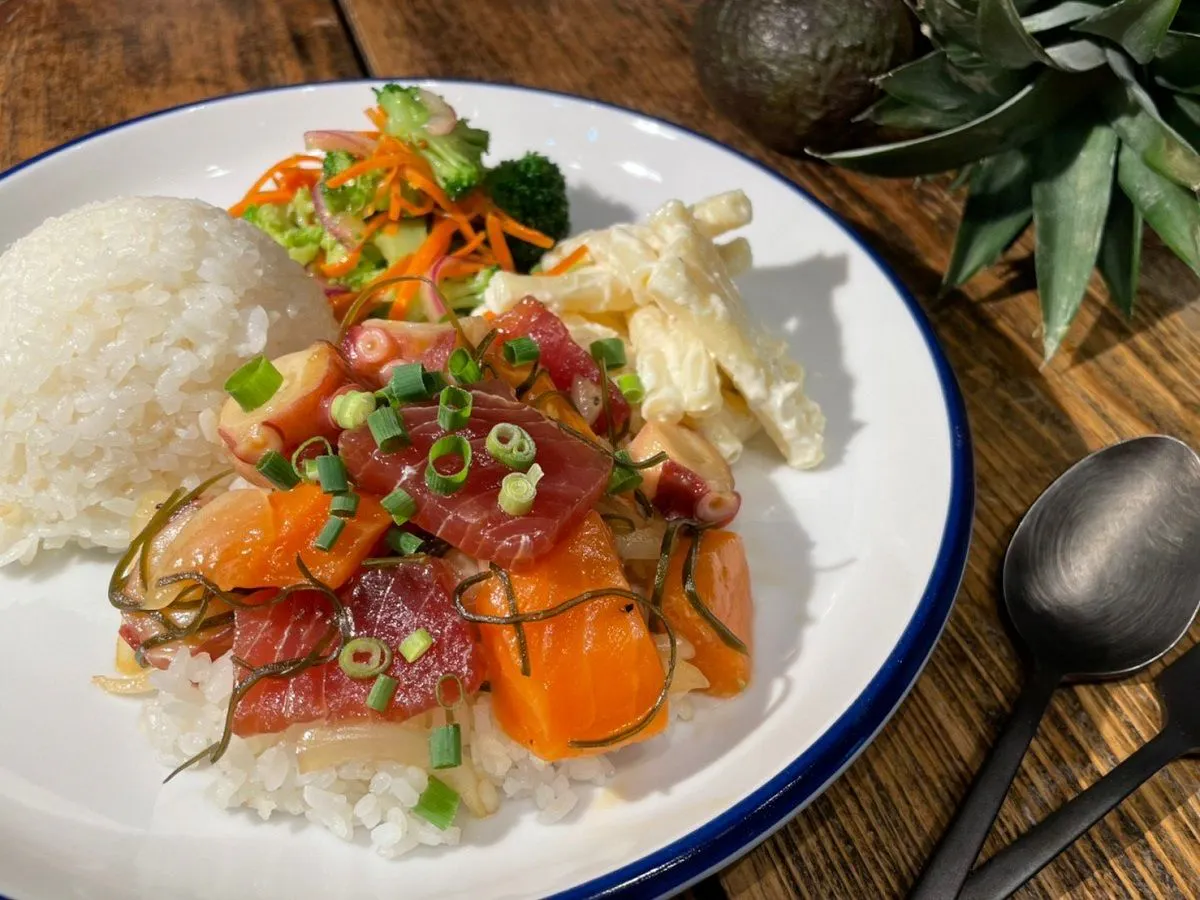 "สด" จานโปเกะ