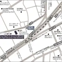 แผนที่บริเวณรอบโรงแรม