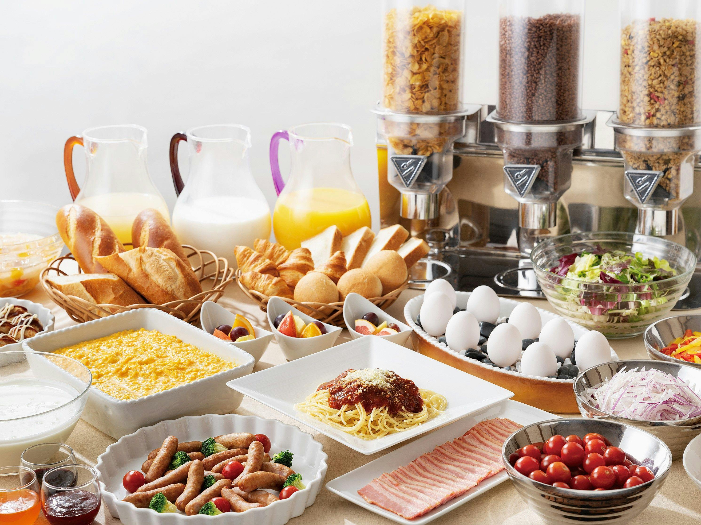 「オリンピア」朝食ビュッフェイメージ