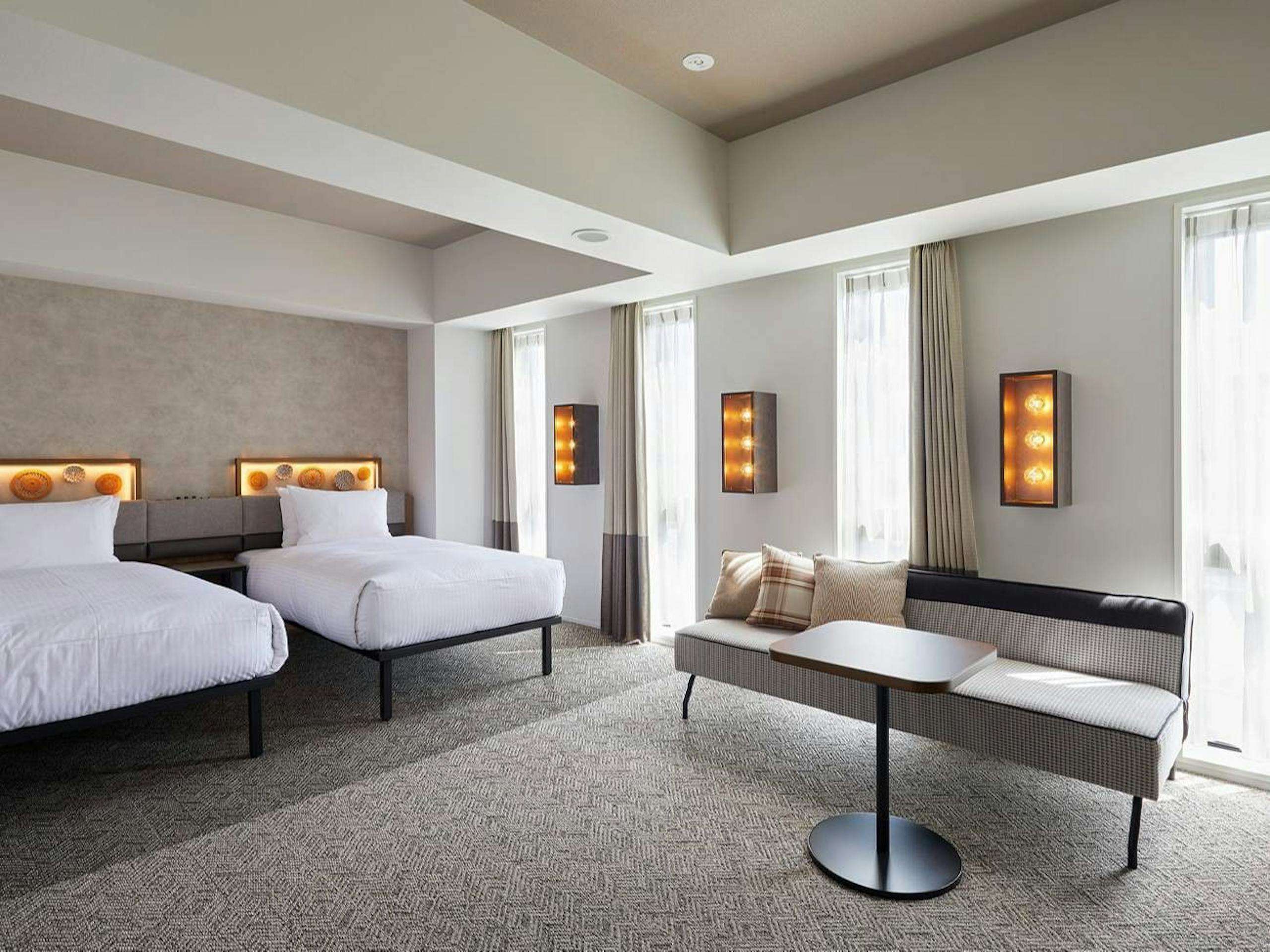 【すすきのグランベルホテル】ユニバーサルツイン(定員2名・35平米)