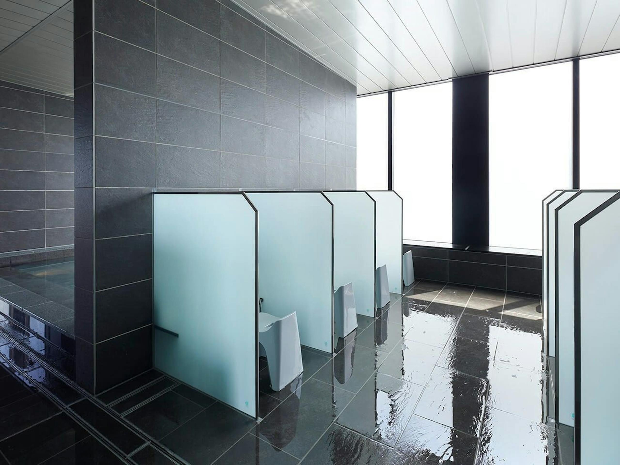 【すすきのグランベルホテル】大浴場の洗い場