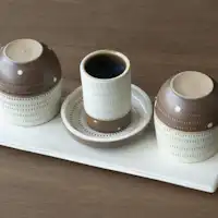 ◇ชุดน้ำชาเครื่องปั้นดินเผาโคอิชิวาระ (อุปกรณ์ในห้องพัก): ภาพตัวอย่าง