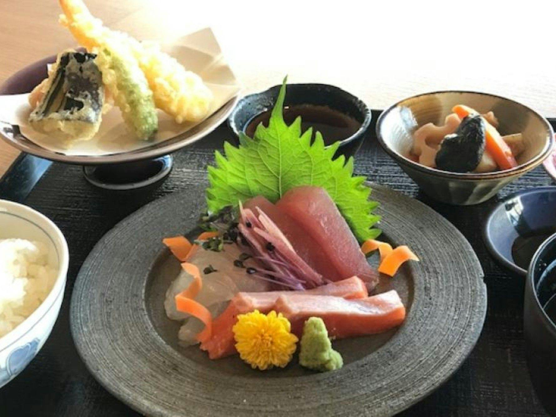 青庵の魚御膳