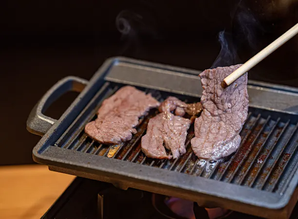牛サガリ鉄板焼き御膳