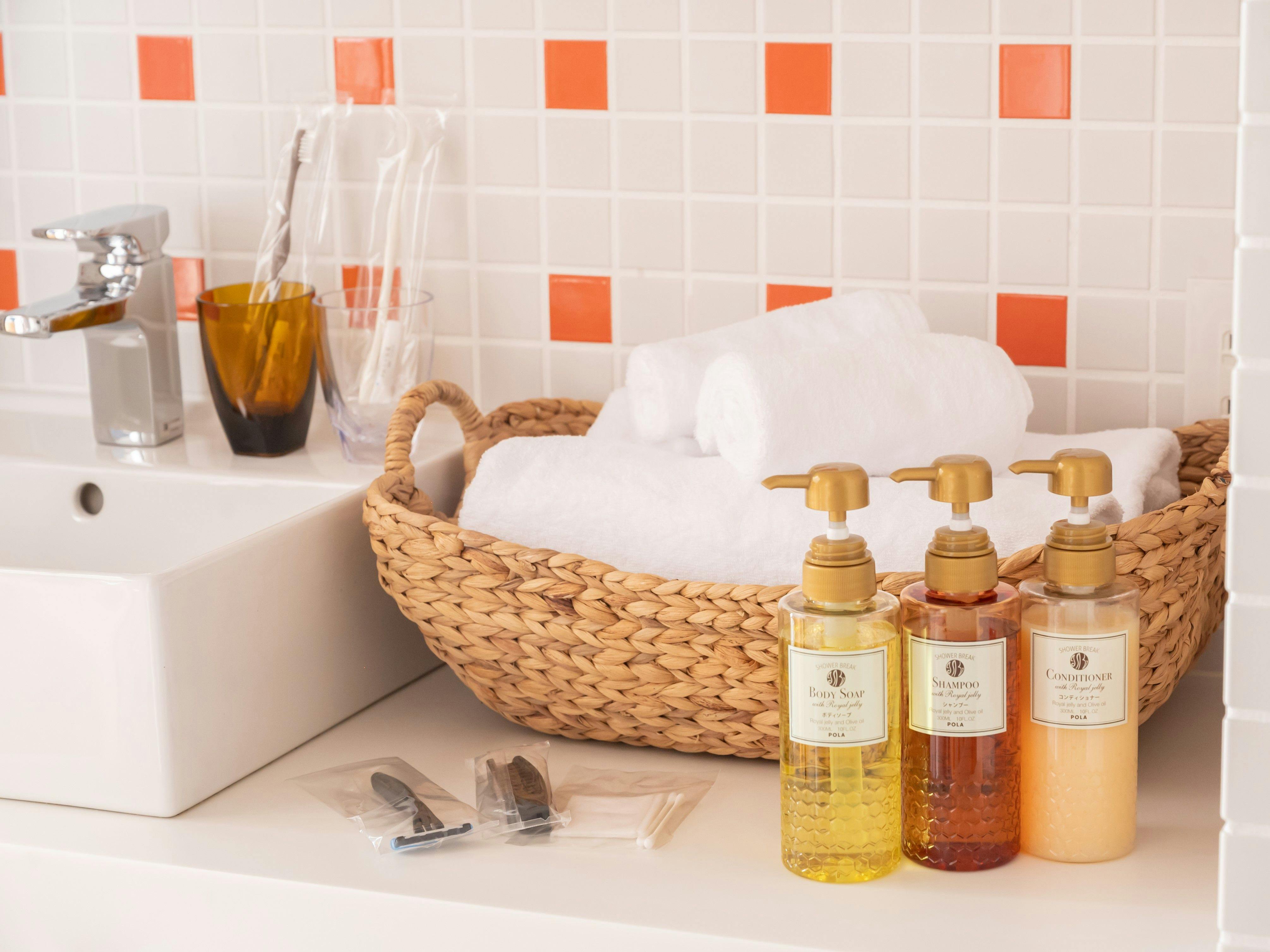 アメニティ類　※一部、レセプション提供