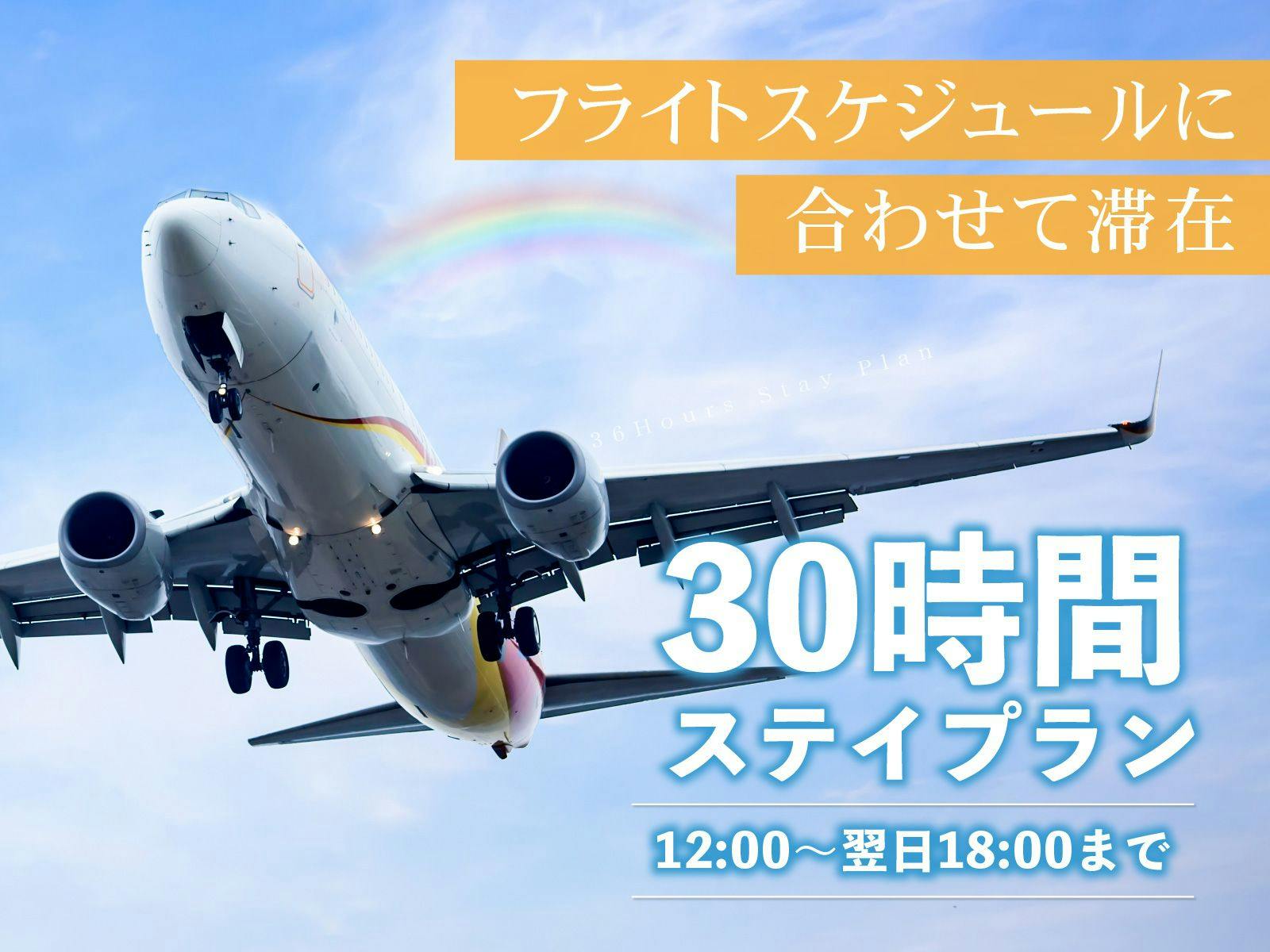 30時間STAY！！12：00～翌18：00まで滞在可能 ～新千歳空港から乗換不要40分～ 素泊まり