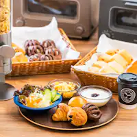Hình ảnh bữa sáng nhẹ miễn phí.