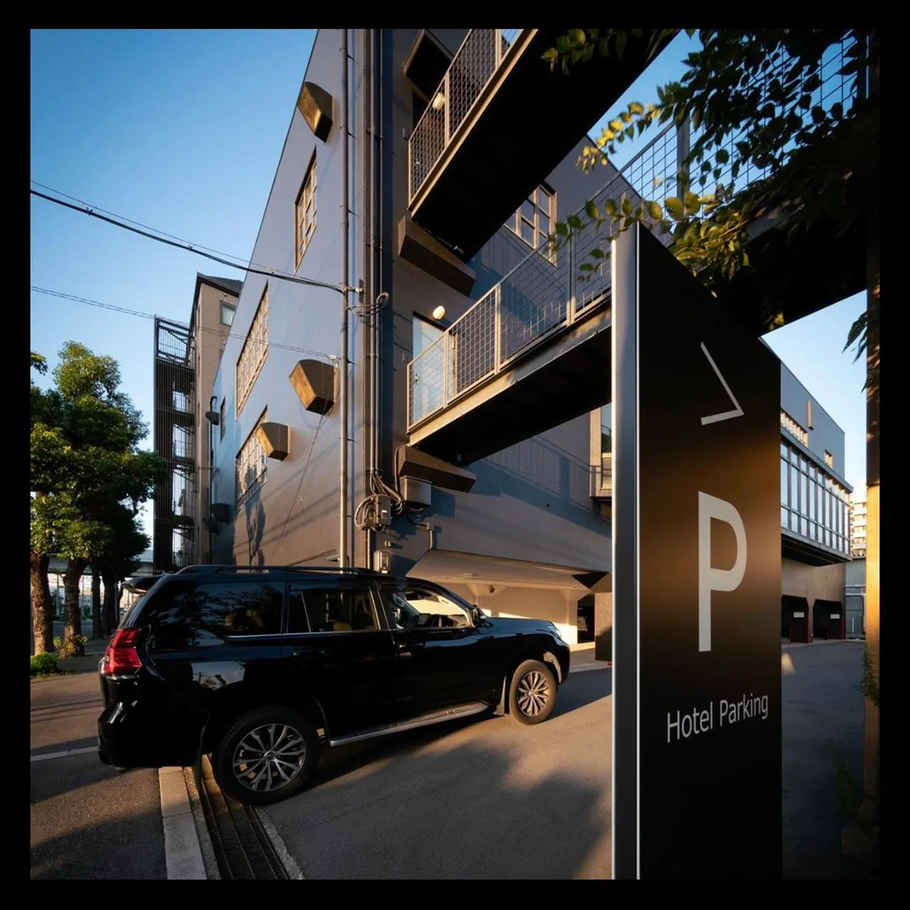 H.B.P HOTEL駐車場 収容車数20台