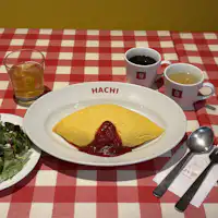 オムライス朝食