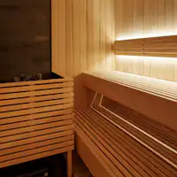 ซาวน่าส่วนตัว (การจองล่วงหน้า, มีค่าใช้จ่าย)