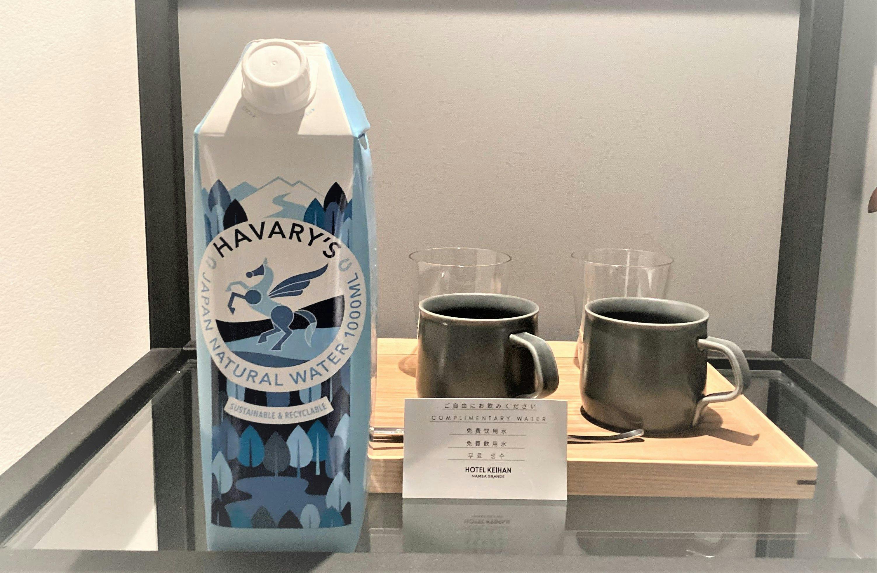 無料のミネラルウォーター