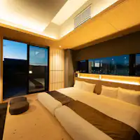 ห้องเตียงคู่พร้อมระเบียง