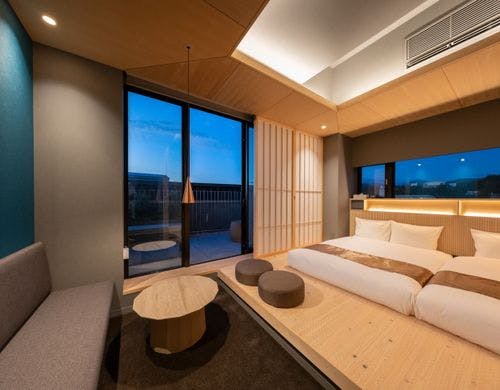 テラス付ツインルーム