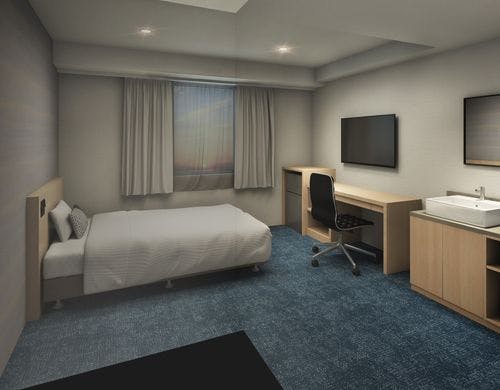 ＜禁煙＞ダブル洗濯機／レンジ付(イメージ)