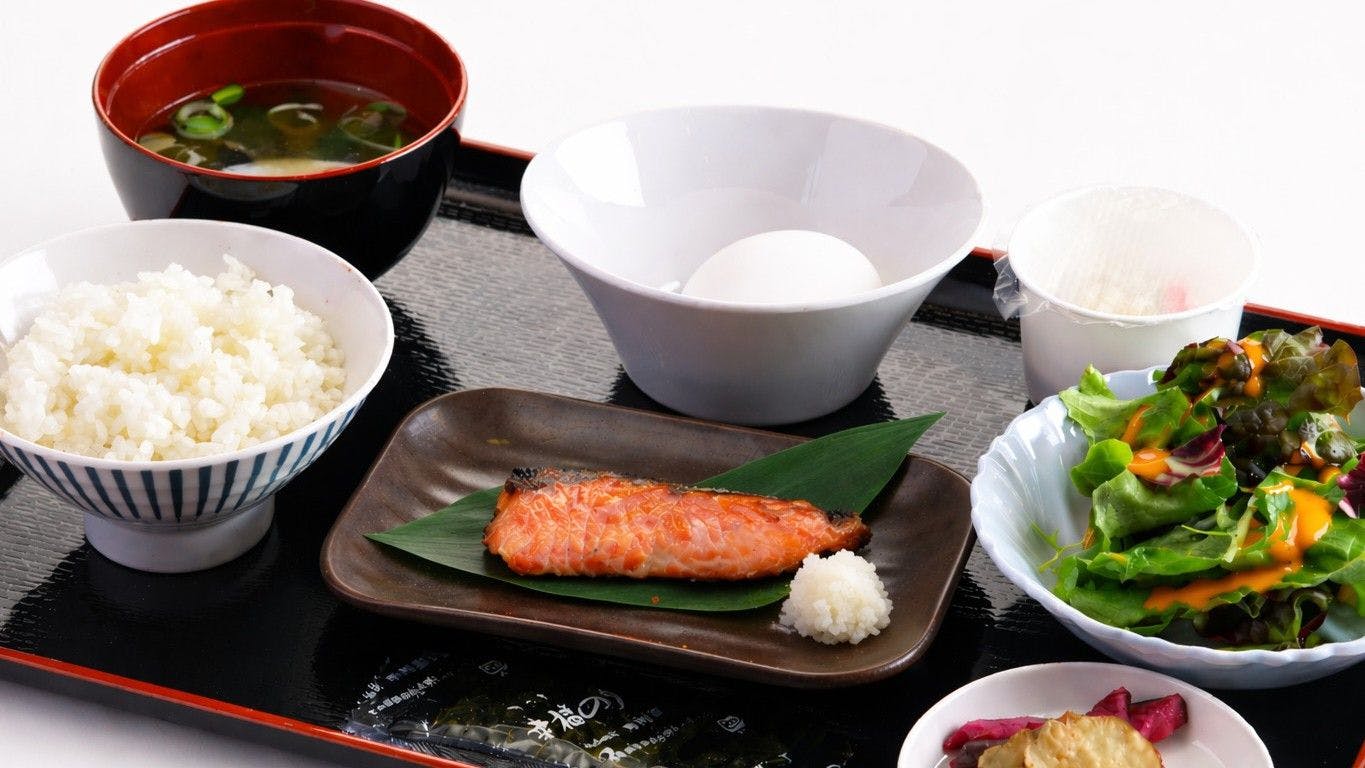 レストラン　日替り朝食（定食スタイル）