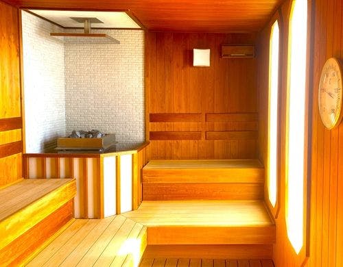 男性大浴場サウナ（イメージ）