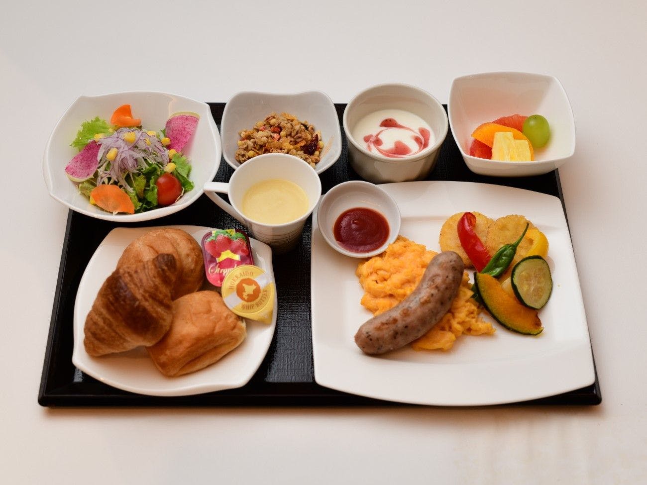 朝食：洋食一例