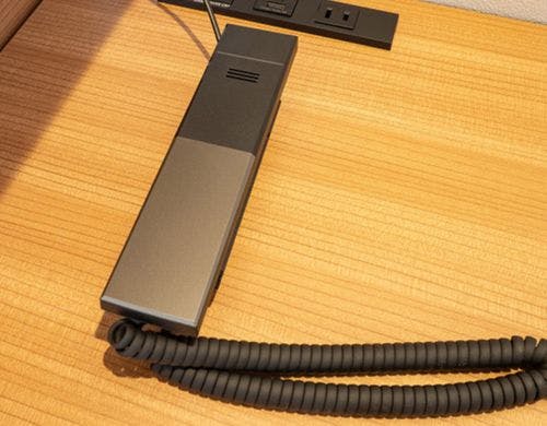 客室電話_黒