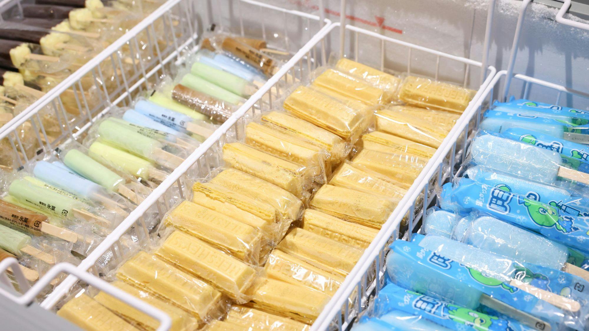 ■湯上り処アイス（イメージ）