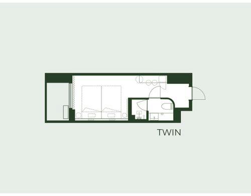 Twin 平面図