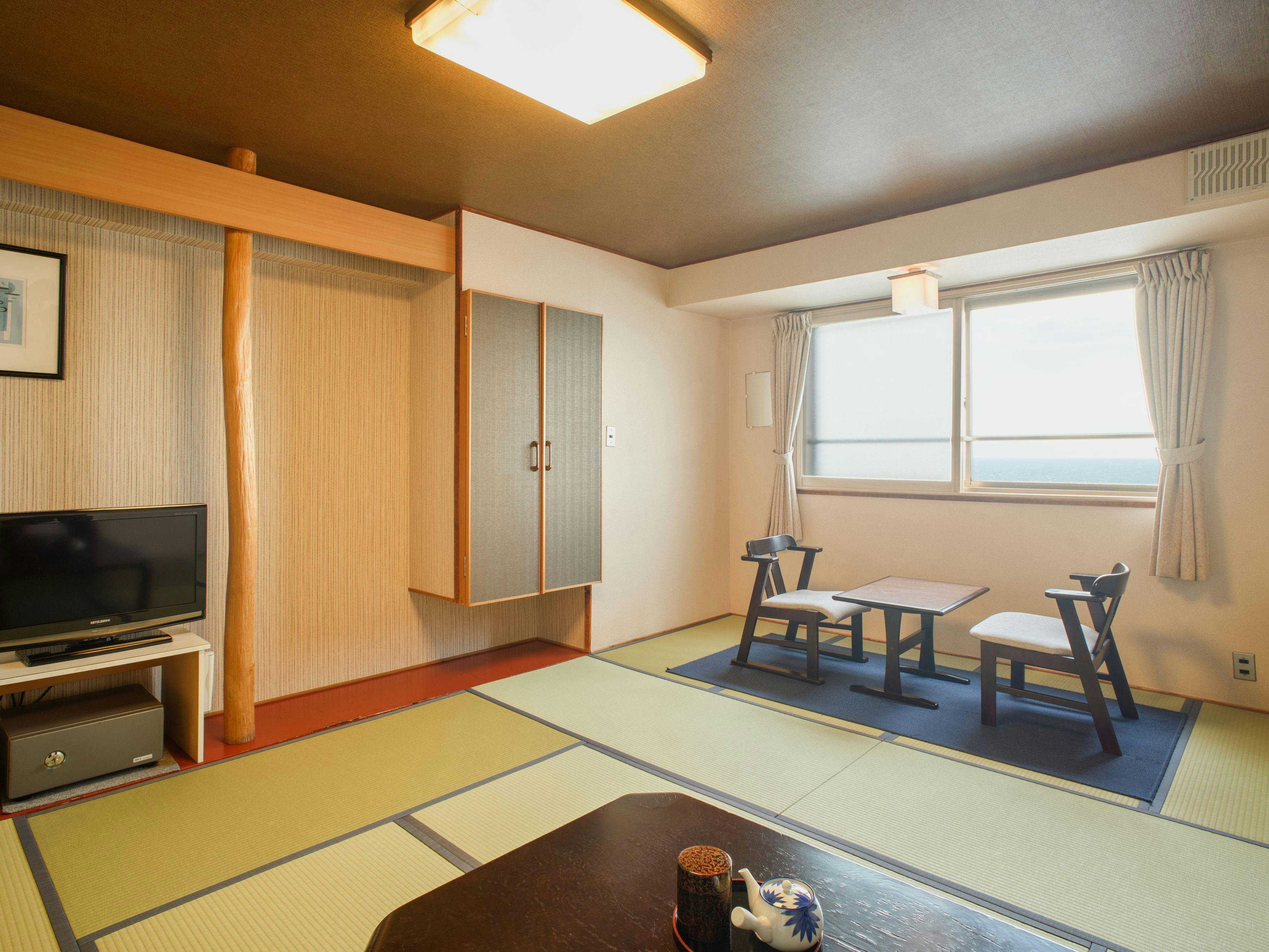 ห้องพักสไตล์ญี่ปุ่นติดทะเล