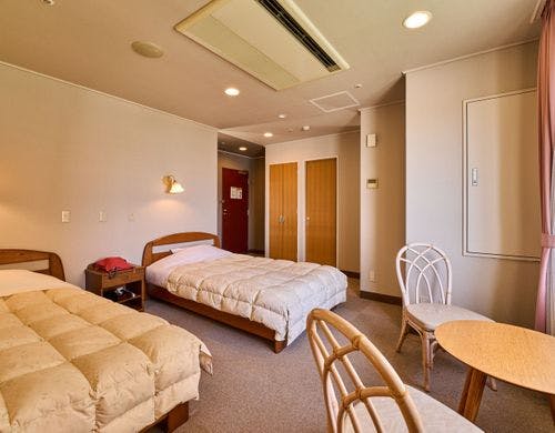 東海亭洋室ツインルームからの眺望