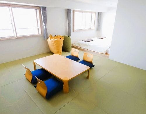 ゆったりと過ごせる和室スペース