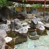 【Bangunan Barat Tingkat 1】Kolam Air Panas Terbuka (Untuk Lelaki)