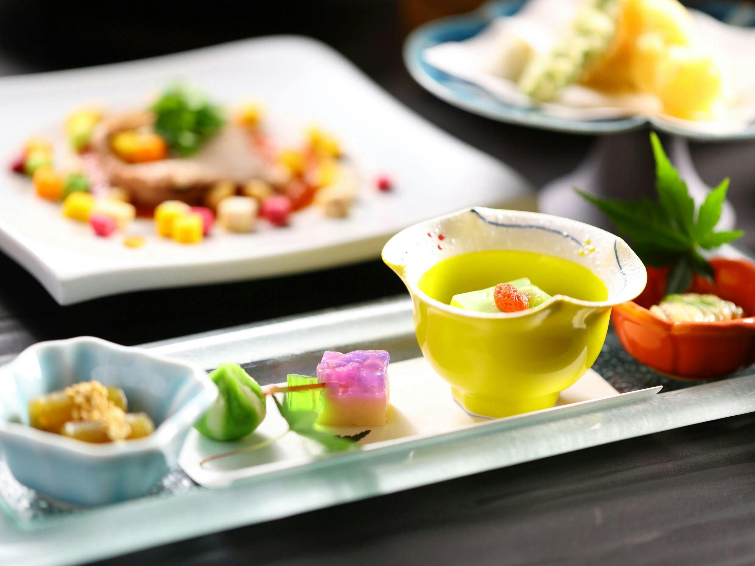 【Hatta Standard◆ Contoh Hidangan Kaiseki Musim Koshu】