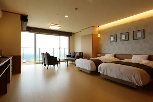 【ห้องพิเศษ】ห้องพร้อมอ่างอาบน้ำกลางแจ้ง