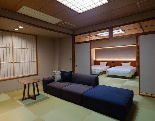 ツイン＋ソファ付和室：幸水（こうすい）